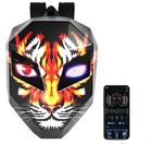 Led Iron Man Backpack Motorcycle Helmet Bag Waterproof Digital Light Hard Shell