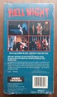 Hell Night Vhs Video Treasures Linda Blair Vincent Van Patten Rare 80s Horror