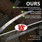 Ezarc 15 Inch Reciprocating Saw Blade Japanese Teeth Wood Pruning Arc Edge