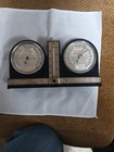      Vintage Antique Swift Anderson Cantilever Hygrometer Barometer Thermometer