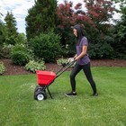 Earthway 2050p 80lb Broadcast Spreader  Lawn Aerator  Fertilizer Spreader