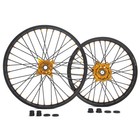 21  19  Wheel Sets For Suzuki Rmz 250 07-24 Rmz 450 05-24 Black Rim   Gold Hub