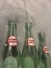 Vintage Dr  Pepper Acl Soda Bottles Lot  10 2 4 Graphics   Slanted Dr Pepper     