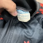 Vintage 80s Adidas Atp Keyrolan Size Small Trefoil Track Jacket Navy Red
