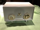 Motorola Vintage Tube 1950 s Radio Rare Model 56r White Works As-is