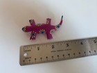 Cute Salamander Pin  Handmade Folk Art For Lapel  Hat  Purse Decoration 3  Long