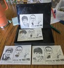 The Beatles 1964 Vintage Official Tie Tack Pin-on Card