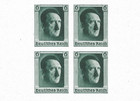 Mh 1937 German Imperforate Souvenir Sheet  Scott  b103   db103 