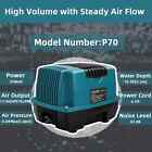 85l Powerful Linear Air Pump  Septic Aerator Pump W timer Pond Air Pump