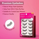 Ienvy Demi Wispies False Lashes 15 Pairs Human Hair Natural Volume 3 Pack