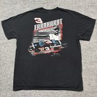Dale Earnhardt Shirt Mens Xl Black Short Sleeve Crew Nascar Racing Vintage Y2k