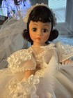 Vintage Rare Madame Alexander Portrettes Bride 1136 New In Box 10  Brunette Hair