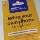 Family Mobile 3 1 Phone Kit Cdma Bring Your Cell Phone Nano Sim Card Fit Iphone
