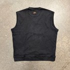 Tommy Bahama Mens Xl Black Silk Cotton Blend V-neck Ribbed Knit Sweater Vest