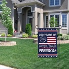250 Year America Garden Flag 250th Anniversary Usa Patriotic Banner Double-sided