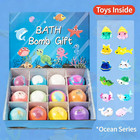 12 Pack Bath Bomb For Kids With Surprise Inside Bubble Bath Toys Organic Natural