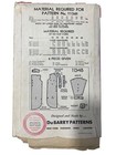 Vintage 40s Du Barry Sewing Pattern 1134b Size 38 Men s Nightshirt Retro Cut 