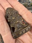 Chinese Tibet Bronze Amulet Goddess 