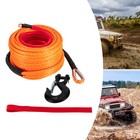 3 8 x100ft Synthetic Winch Rope 22046lbs Recovery Cable Winch Line Truck Suv