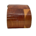 Vintage Yellowstone National Park Cedar Wooden Box W latch Souvenir