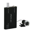 Dental Medical 5w Led Head Light   Filter   Belt Clip For Binocular Loupes Black