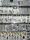 Lot Of 136 Pks Hero Arts Clear Stamps Stencils  Fancy Dies  Stamp   Cut