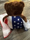 Donald Trump Trumpy Teddy Bear Original Authentic Deluxe 22  Plush Flag Official