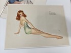 Esquire Girl 1947   1952 Pin Up Calendar  Vargas Picture Vintage Poster Lot