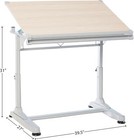 Stand Up Desk Store Adjustable Height And Angle Drafting Table Drawing Desk