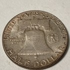 1961-d Franklin Half Dollar 50c Us Coin 90  Silver Business Strike  Km 199 