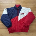 Vintage Starter 1996 Atlanta Olympic Winter Games Team Usa Puffer Jacket Large