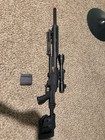 Brand New Fully Metal Black Airsoft Sniper Fresh Out Of Box  Very Heavy  450 Fps