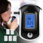 Alcohol Breathalyzer Police Digital Breath Analyzer Tester Lcd Test Detector New