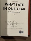 Stanley Tucci Hand Signed Book What I Ate In One Year Autographed Bas Authentic