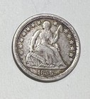 1856 Seated Liberty Silver Half Dime
