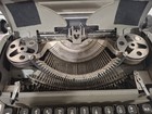 Vtg Early 1950   s Remington Rand Portable W o Tabulator Typewriter W  Travel Case
