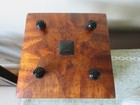 1915 Antique Mission Arts   Crafts Handmade Inlaid Wood Sewing   Thread Box