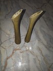 Vintage Antique Brass Vase Set Of Two Great Antique Condition Great Patina