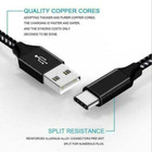 Usb Fast Charger Wall Power Adapter 10ft Long Type C Cable For Samsung Android