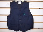 Infant Boys Starting Out 4pc Navy   Green Vest Suit Size 24 Months