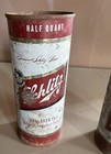 Vintage 1960s Era Schlitz Beer Cans  Tall And Short 