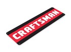 Tin Sign Craftsman Mechanic Power Tools Toolbox Garage Shop Shed Barn B099