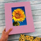 Gpiral Light Pink 8x10 Photo Album With 64 Photos Clear Pages Linen Cover