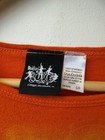 Vintage The Beatles Love Shirt Womens Small Orange Cirque Du Soleil Sleeve