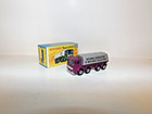 Matchbox Trans  S f No  32-a Leyland Tanker Rare Purple silver W labels Mib