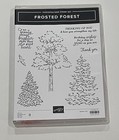    winter    Frosted Forest - Stampin  Up  Stamp Set  Die  And Masks