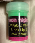 Uv Blacklight Fabric Paint  Pack Of 8 Neon Colors For Clothes Or Easter Eggs