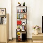Dvd Shelf  6-tier Cd Storage Rack   Cd Holder With Adjustable Dividers  Dvd T   