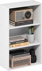 Basic Book Shelf  3-tier Bookshelf  Cube Storage Organizer Bookcase With Open   