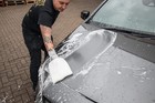 Meguiar s X3002 Reusable Microfiber Wash Mitt For Car   Auto Detailing   Washing